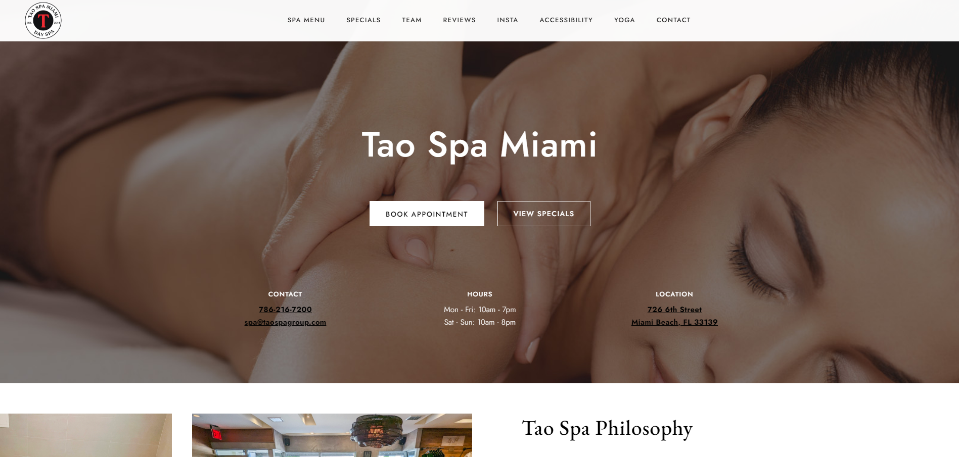 Tao Spa Miami